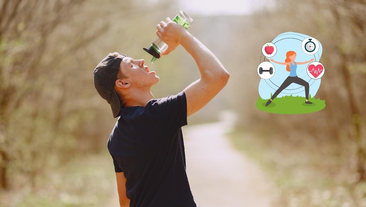 No podrás creer cuánta agua hay que tomar antes de entrenar para estar saludable